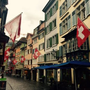 Schweiz Switzerland Zürich Schweizer Fahne