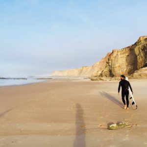 Surfen Surfer Strand Sonne Portugal Peniche