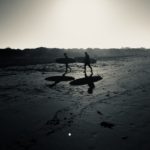 Surfen Surfer Strand Sonne Portugal Peniche