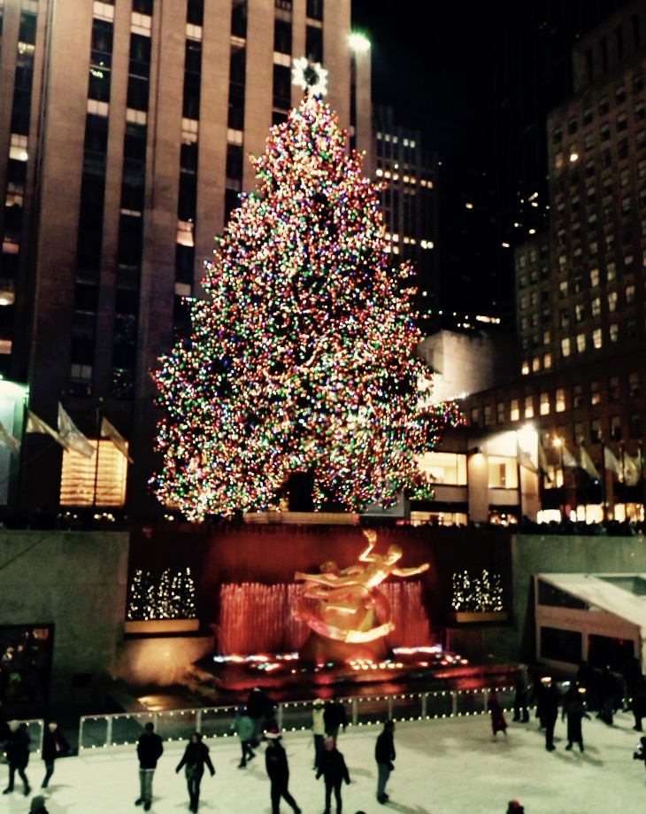 Weihnachten Rockefeller Center Christmas Tree