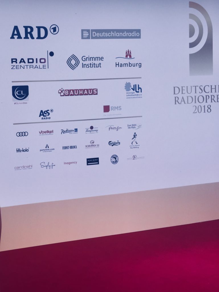 Deutscher Radiopreis 2018 Preisverleihung Radio