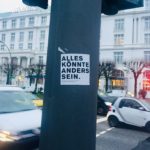 Fernweh Alles könnte anders sein Sticker