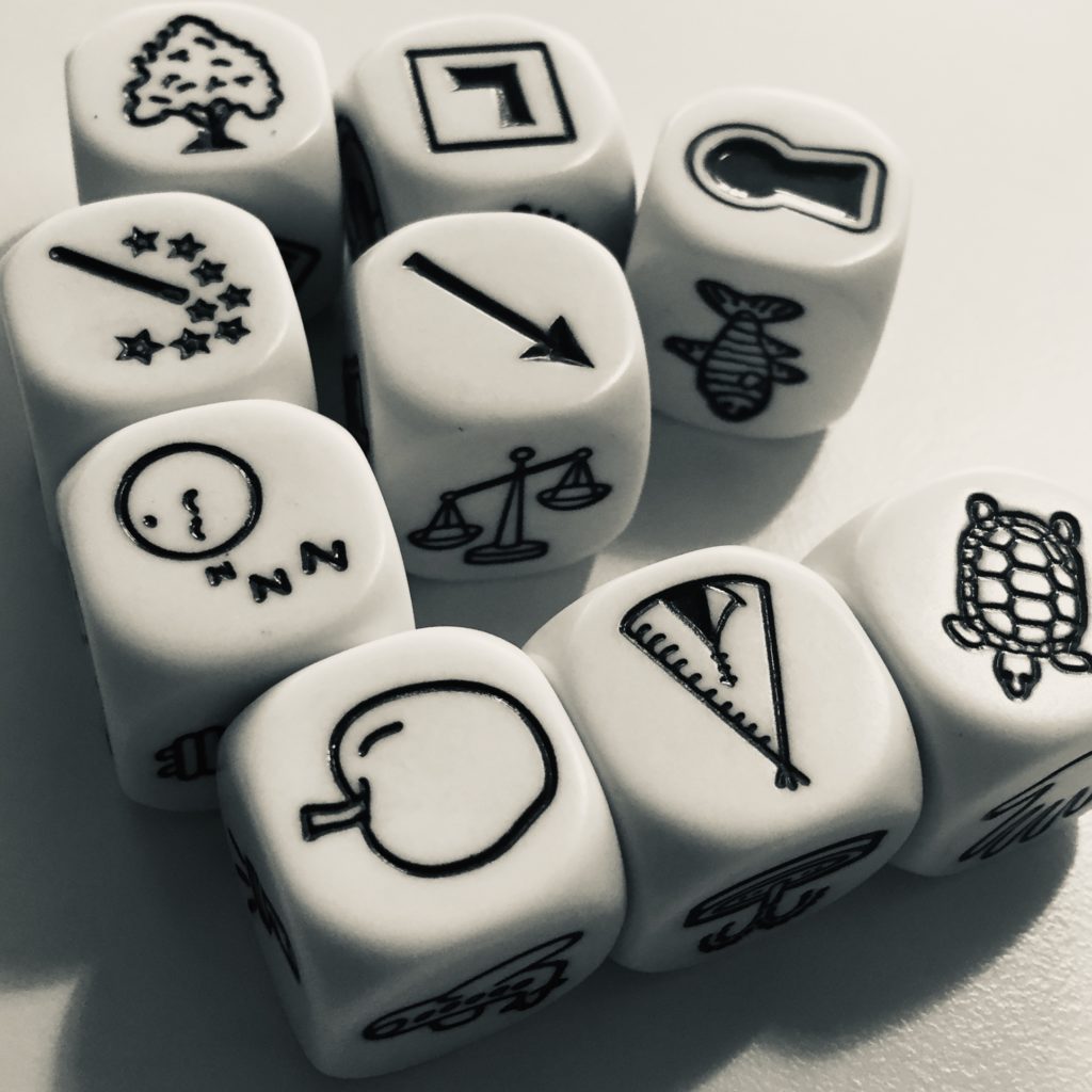 Würfel Story Cubes Spiele Wortspiel