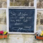 Corona Heinz Erhardt Denken Wortspiel Schellenaffe Schiefertafel