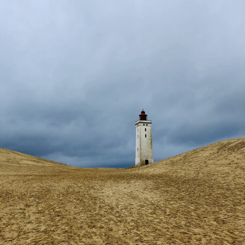 Dänemark Denmark Happiness Strand Herbst Leuchtturm Wanderdüne