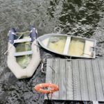 Wie dumm kann man sein Klimawandel Boot bis zum Hals