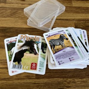 Quartett Pferde Kinderspiel Karten Klimawandel Ökologie